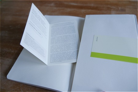 Moleskine Notizbuch blanko Test
