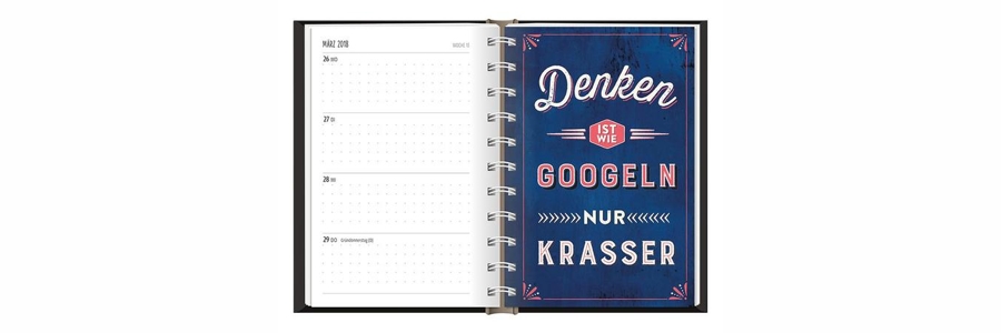 Kalender Vintage 2018 günstiger kaufen